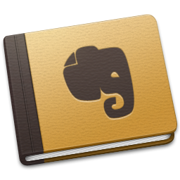 Evernote Brown Icon 256x256 png